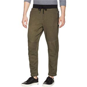 William Rast Mens Lewis Straight Leg Jogger Casual Pants, Green, LW x 28L, DM